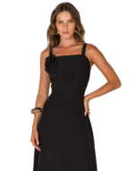 Vestido kenzo flor parado no ar - Imagem 2