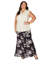 Blusa air linen cinto plenna - Imagem 2