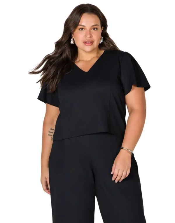 Blusa manga marbella plenna