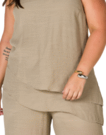 Blusa assimétrica kiraz plenna - Imagem 3