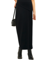 Saia midi canelada parado no ar - Imagem 2