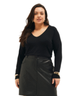 Blusa visco nervuras plenna - Imagem 2