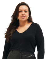 Blusa visco nervuras plenna - Imagem 3