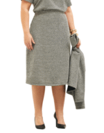 Saia midi tweed plenna - Imagem 2