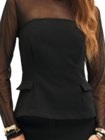 Blusa veneta parado no ar - Imagem 3