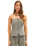 Blusa sem ombro stella parado no ar - Imagem 2