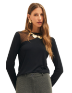 Blusa visco tule parado no ar - Imagem 2