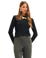 Blusa visco tule parado no ar - Imagem 3