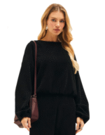 Casaco chennile parado no ar - Imagem 3