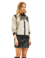 Jaqueta flanela cire parado no ar - Imagem 3