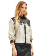 Jaqueta flanela cire parado no ar - Imagem 2