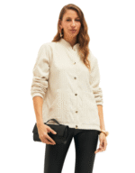 Casaco corduroy parado no ar - Imagem 2