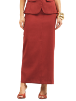 Saia midi savile parado no ar - Imagem 2