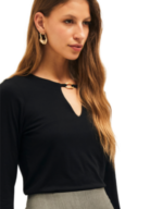 Blusa visco manga parado no ar - Imagem 3